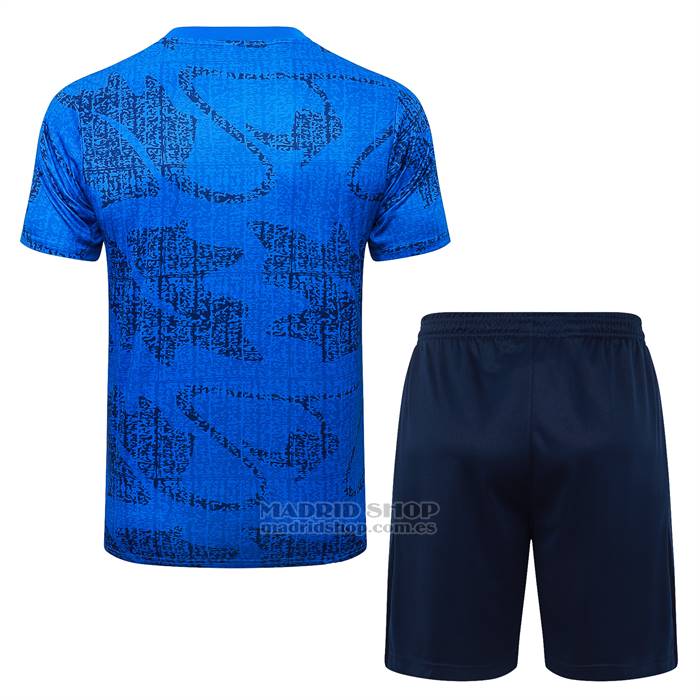 Chandal del Francia Manga Corta 2025-2026 Azul - Pantalon Corto